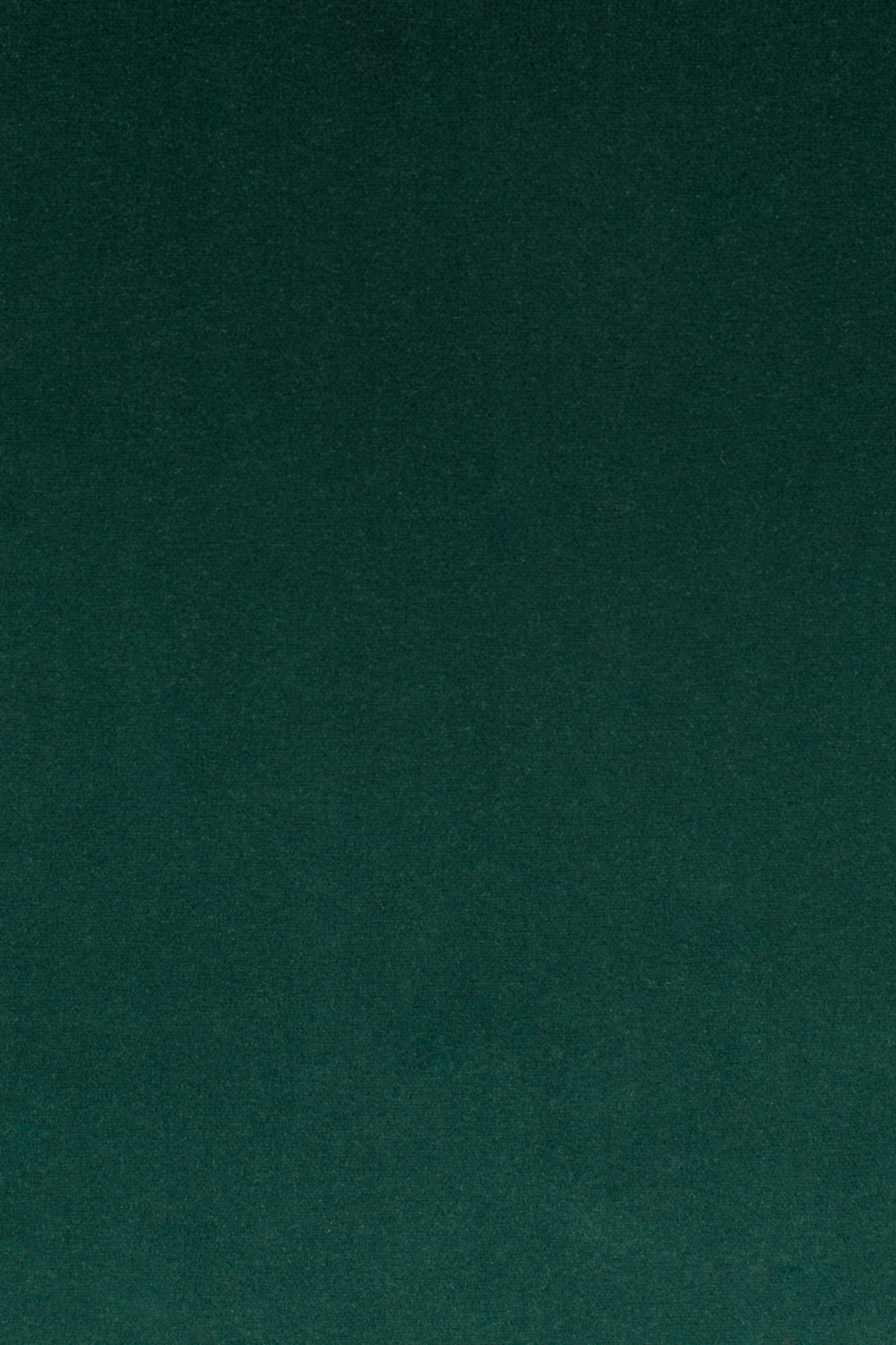 Bold Monkey So Curvy Lounge Dark Green Velvet Armchair